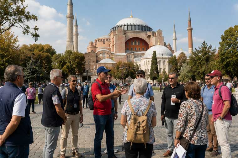 Viaje organizado a Turquía visitando Santa Sofía en Estambul